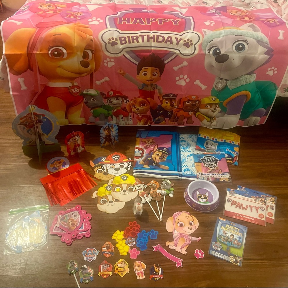 Paw Patrol Party Supplies